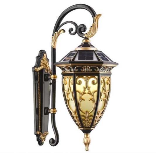 Qorraxda iftiinkiisa dibadda Yurub style wall lamp American courtyard outside of LED laambad